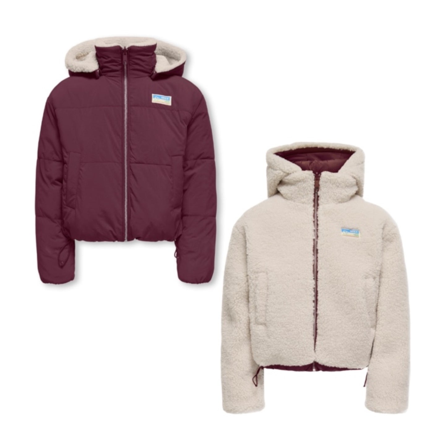 15352091 - Giubbino taddy reversibile - Only Kids