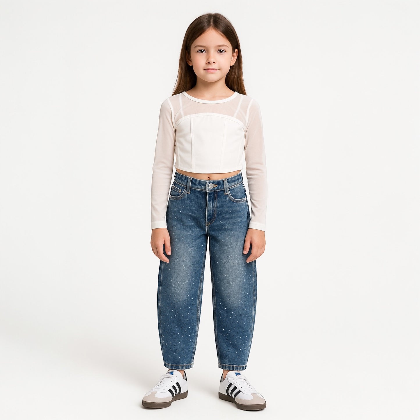 7969 - Maglia crop - Vanity Love Kids