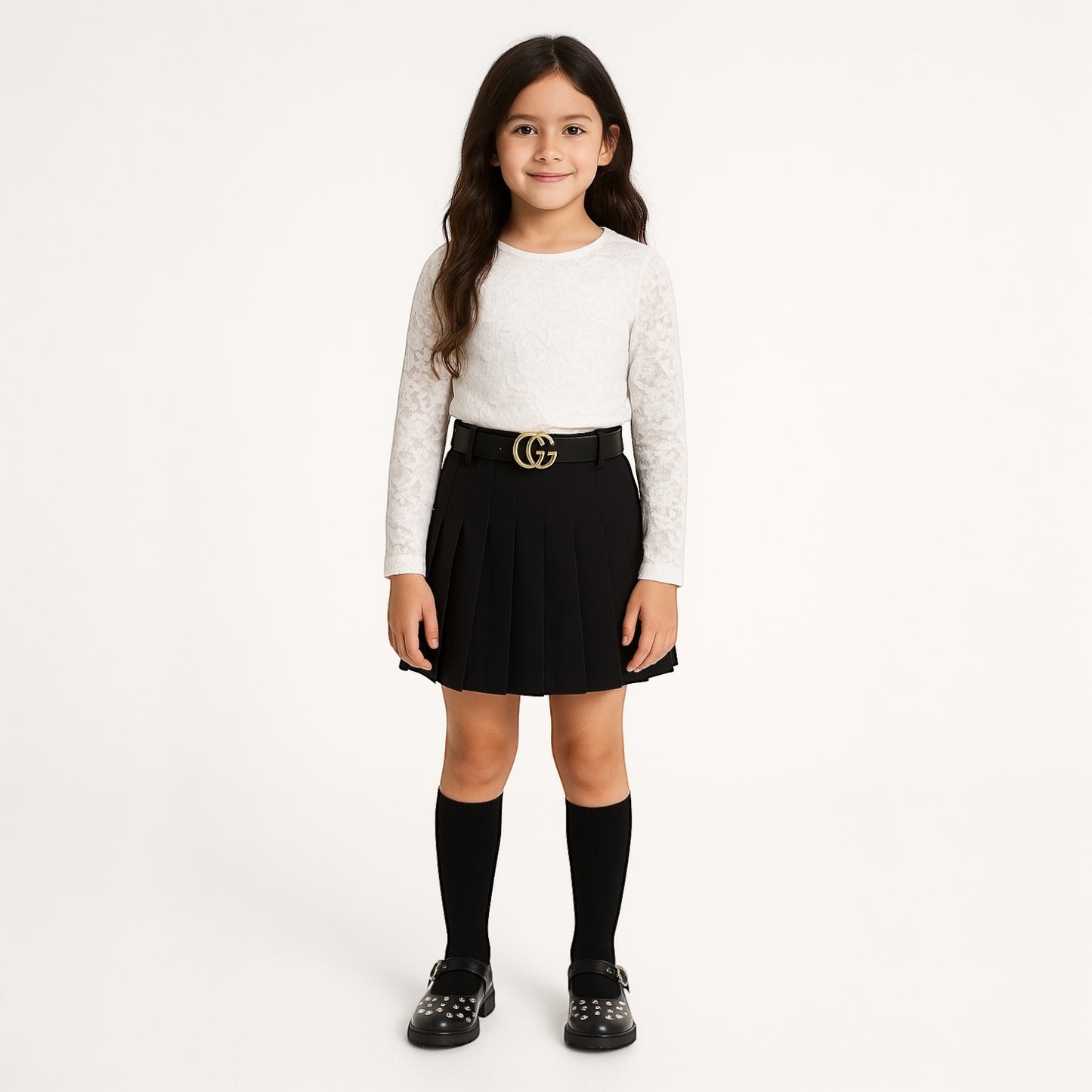 9531 - Maglia in pizzo - Vanity Love Kids