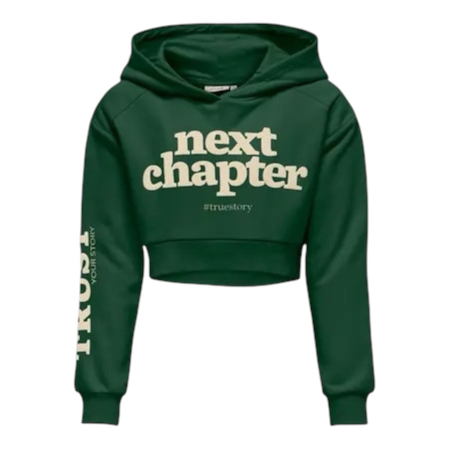 15331171 - Felpa cropped con cappuccio - Only Kids