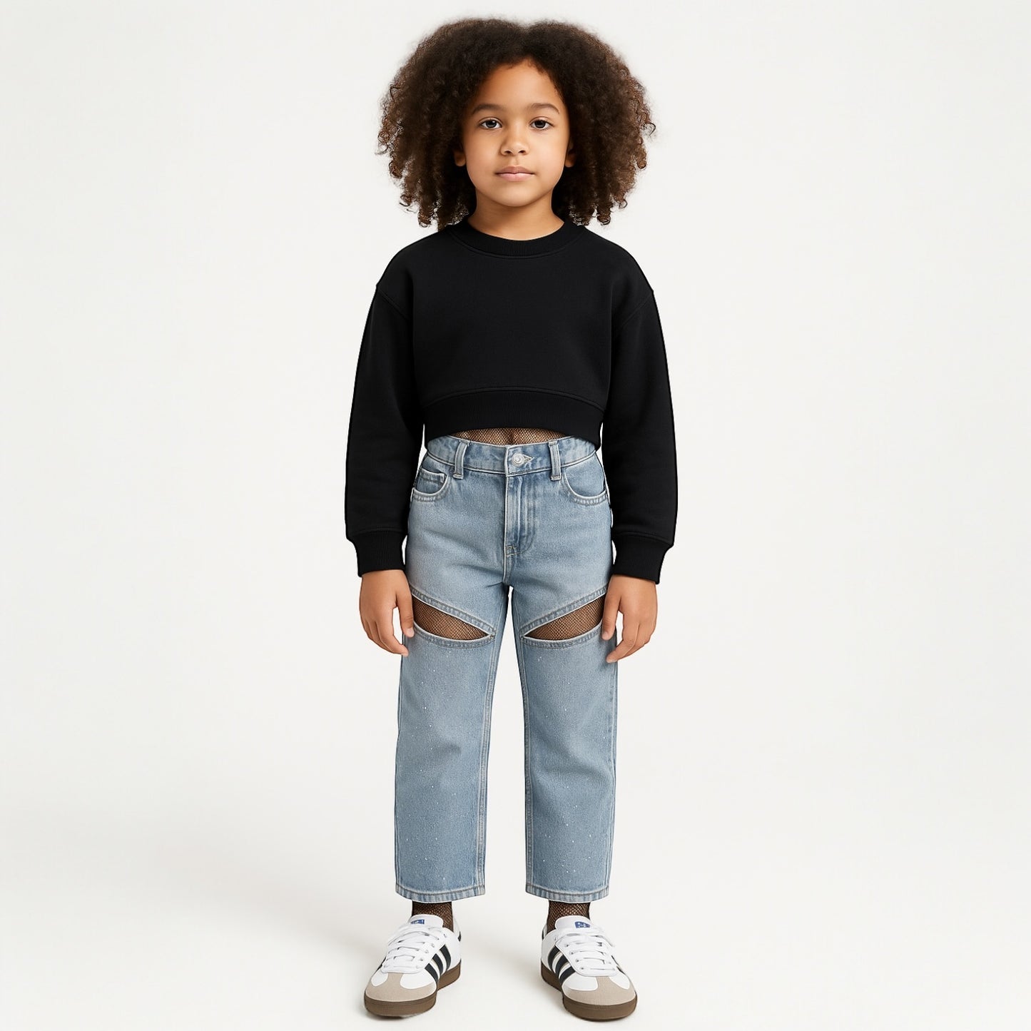 F95 - Felpa crop - Vanity Love Kids